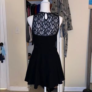 Shirt black dress